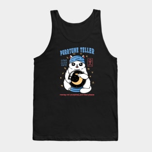 Cat Purrtune Teller Tank Top